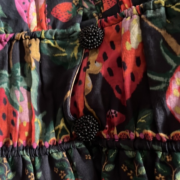 Farm Rio peplum top size M - Picture 3 of 4